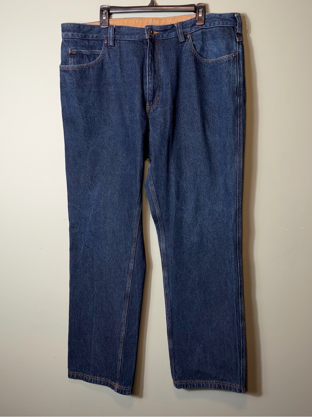 Duluth Trading Men's Dark Blue Denim Jeans 40X34